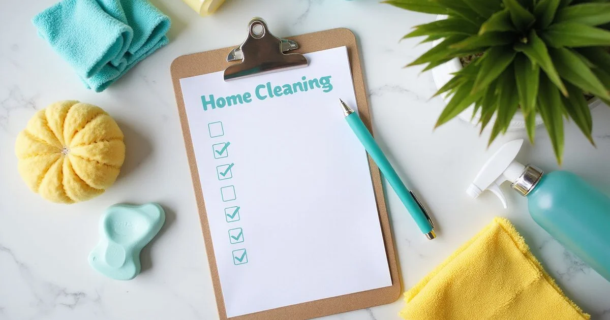 專業清潔師的 50 項居家清潔檢核表（免費下載）