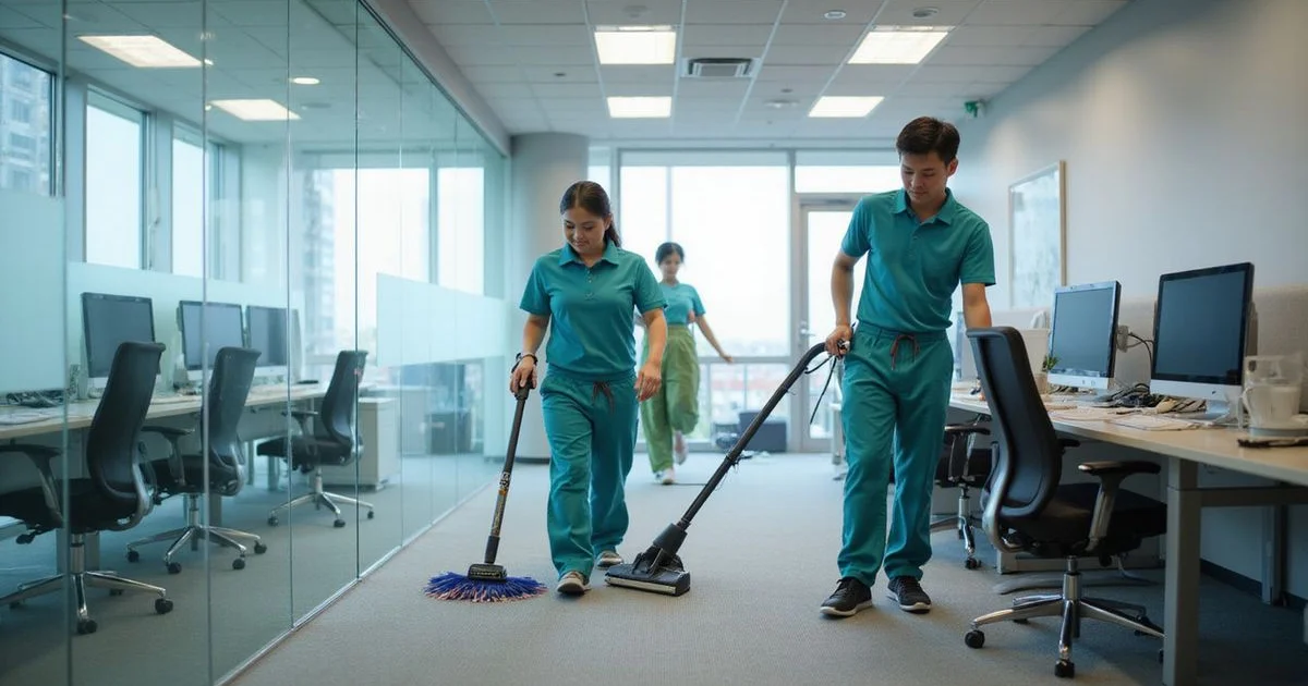 專業辦公室清潔，打造高效舒適的工作環境